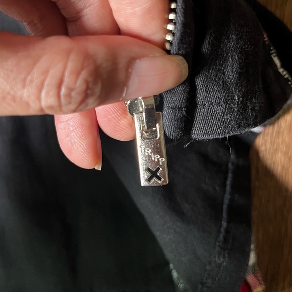 Tripp NYC Y2K Red Plaid Halter Top Size Medium Lip Service Hot Topic rockabilly - Picture 6 of 8